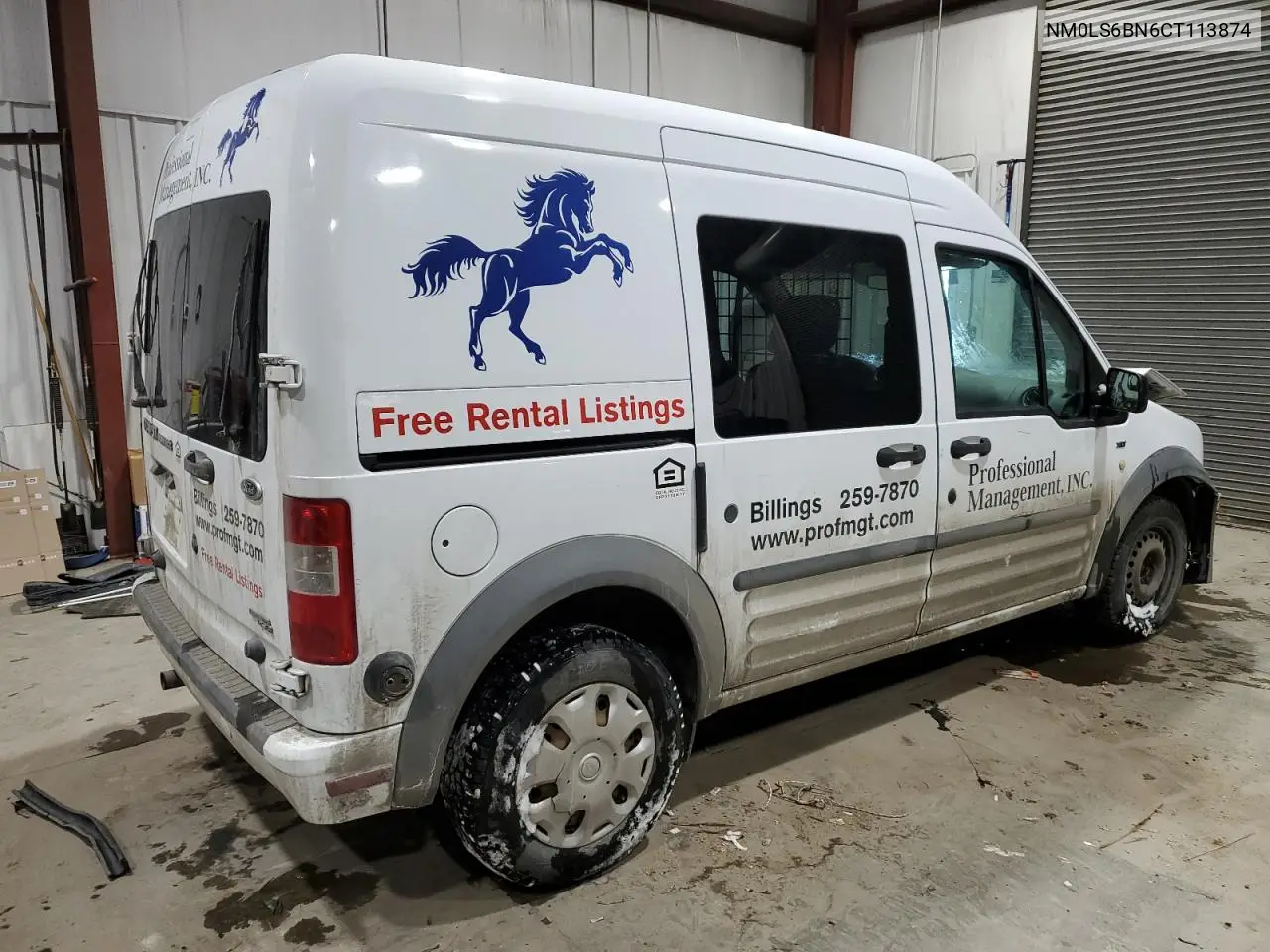 2012 Ford Transit Connect Xlt VIN: NM0LS6BN6CT113874 Lot: 43782525