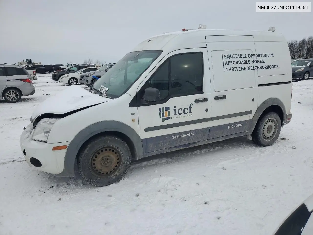 2012 Ford Transit Connect Xlt VIN: NM0LS7DN0CT119561 Lot: 44299715