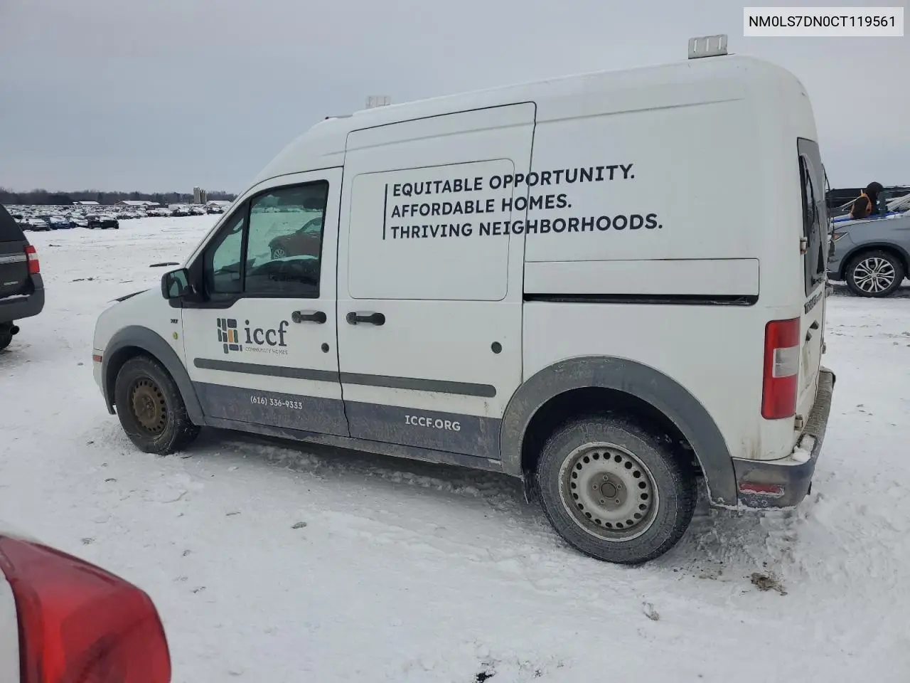 2012 Ford Transit Connect Xlt VIN: NM0LS7DN0CT119561 Lot: 44299715
