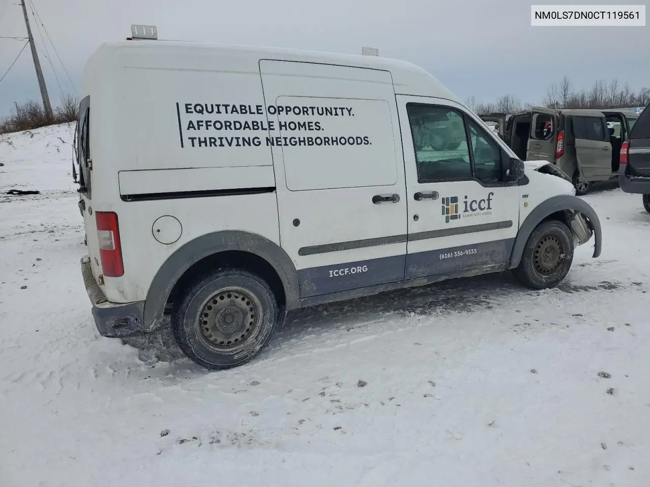 2012 Ford Transit Connect Xlt VIN: NM0LS7DN0CT119561 Lot: 44299715