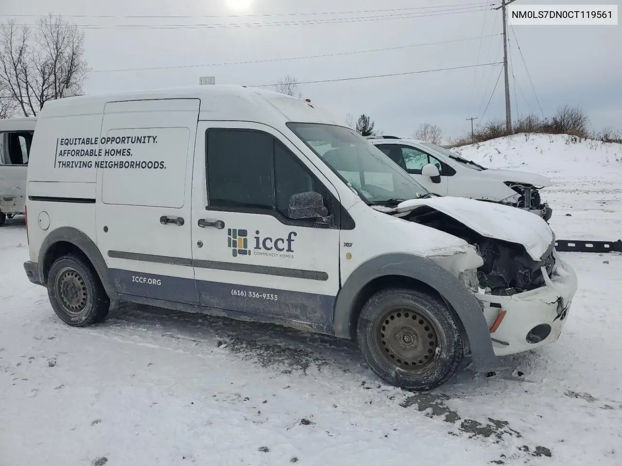 2012 Ford Transit Connect Xlt VIN: NM0LS7DN0CT119561 Lot: 44299715