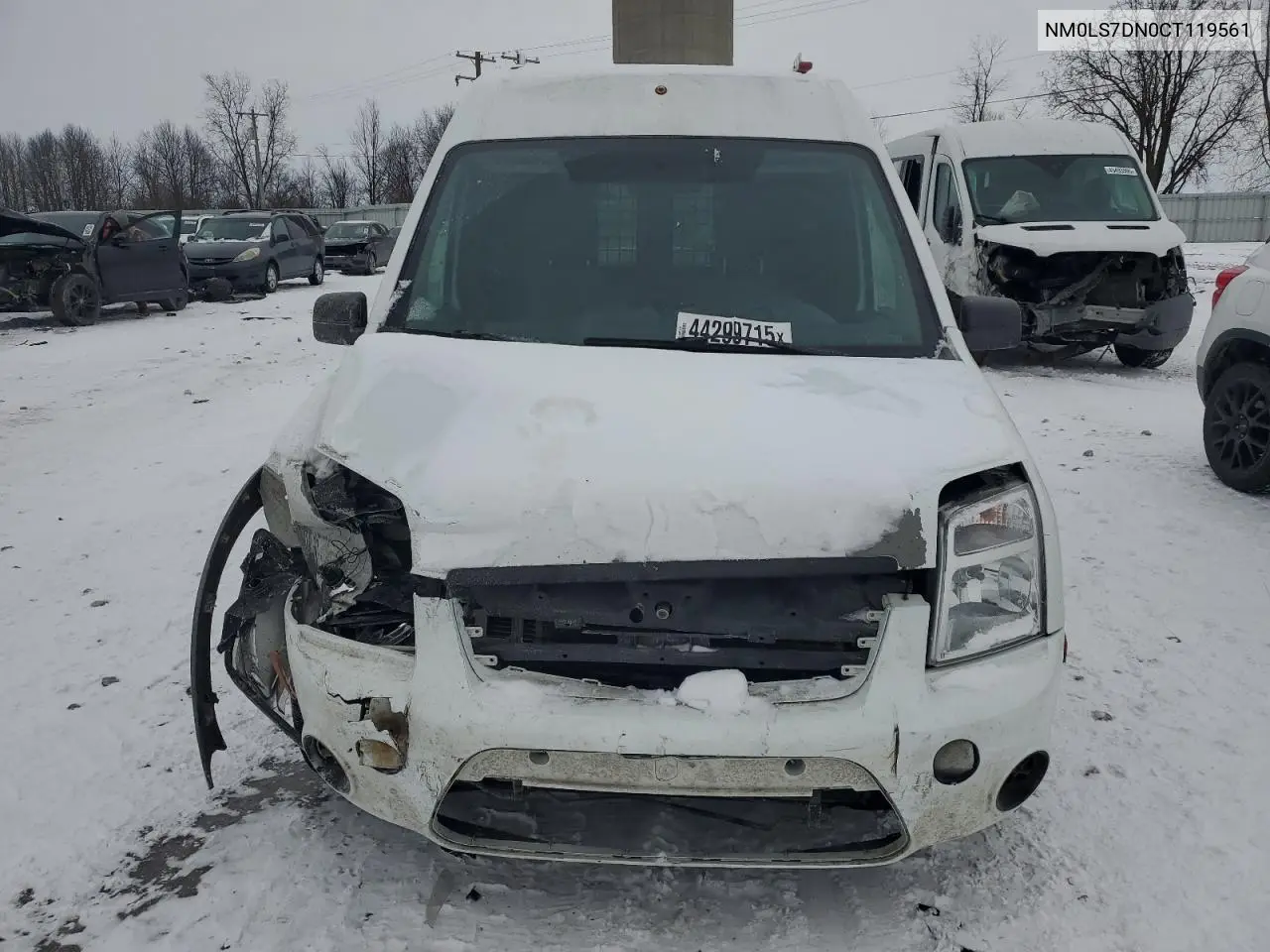 2012 Ford Transit Connect Xlt VIN: NM0LS7DN0CT119561 Lot: 44299715