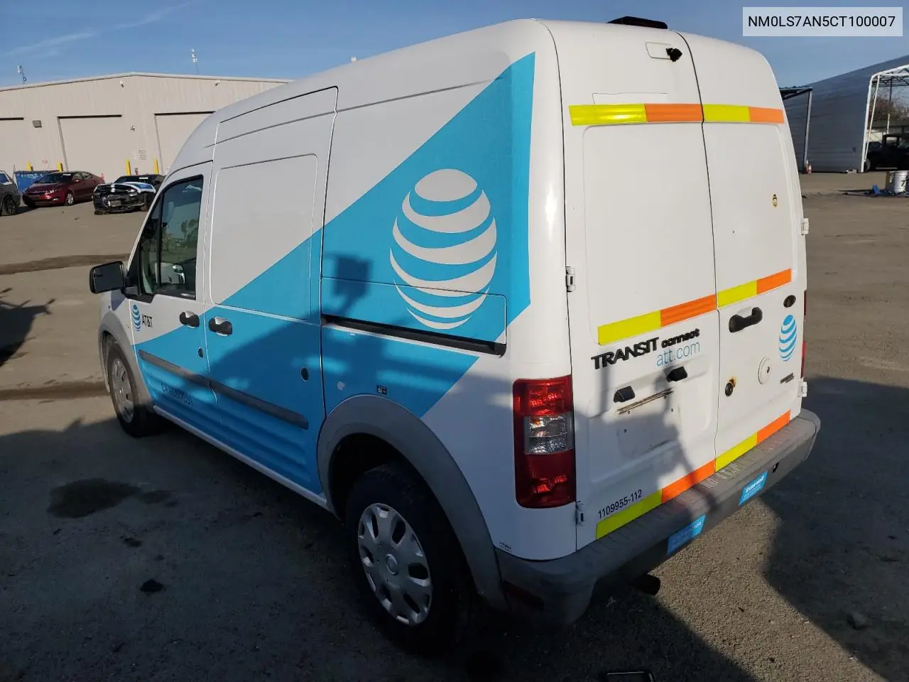 2012 Ford Transit Connect Xl VIN: NM0LS7AN5CT100007 Lot: 48919215