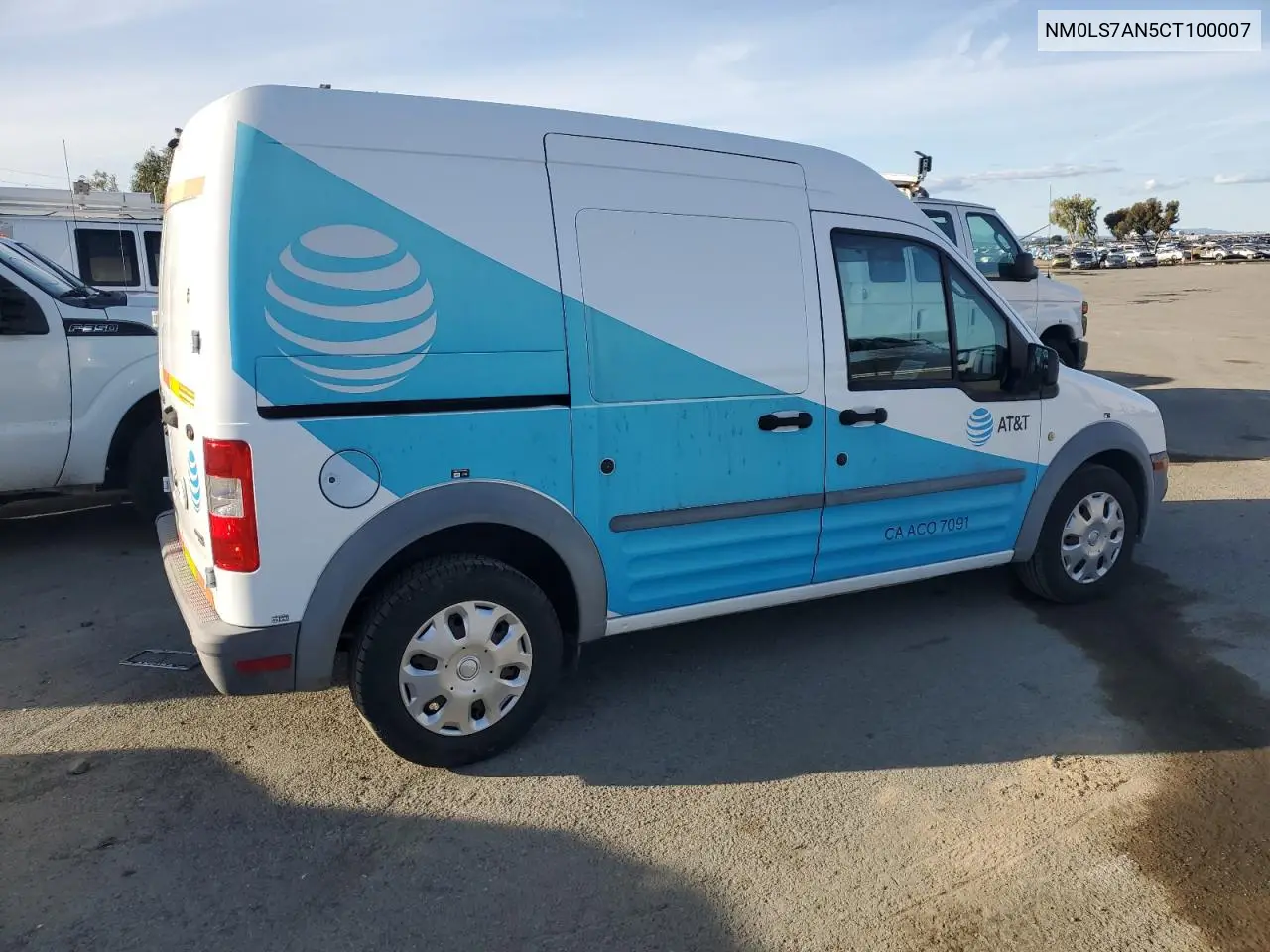 2012 Ford Transit Connect Xl VIN: NM0LS7AN5CT100007 Lot: 48919215