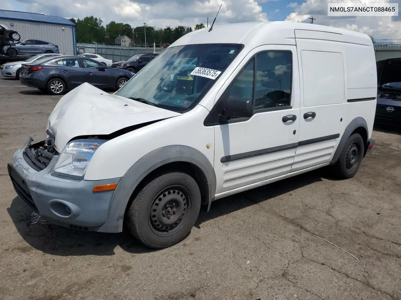 2012 Ford Transit Connect Xl VIN: NM0LS7AN6CT088465 Lot: 56363575