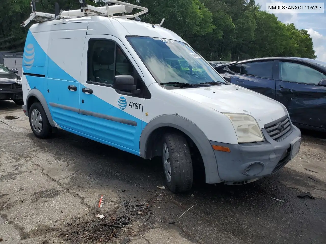2012 Ford Transit Connect Xl VIN: NM0LS7ANXCT116297 Lot: 56376985