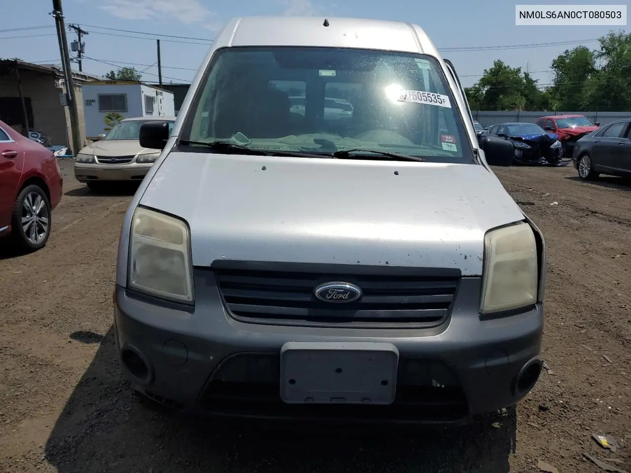 2012 Ford Transit Connect Xl VIN: NM0LS6AN0CT080503 Lot: 60505535