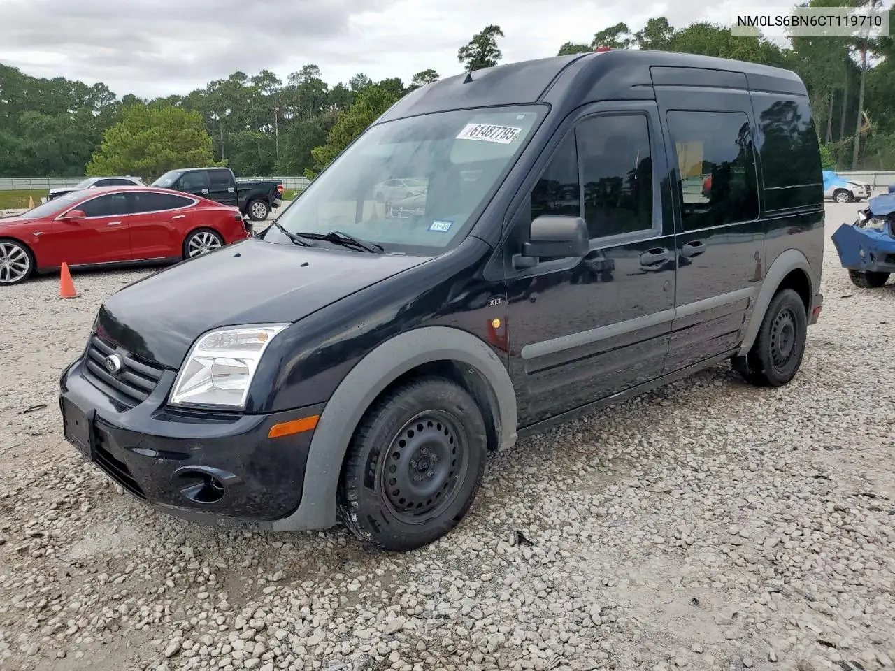 2012 Ford Transit Connect Xlt VIN: NM0LS6BN6CT119710 Lot: 61487795
