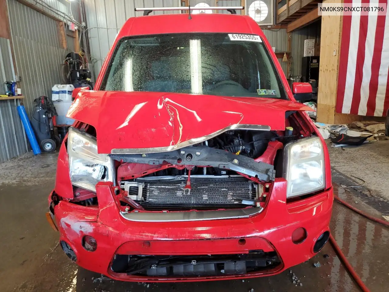 2012 Ford Transit Connect Xlt Premium VIN: NM0KS9CNXCT081796 Lot: 61925355