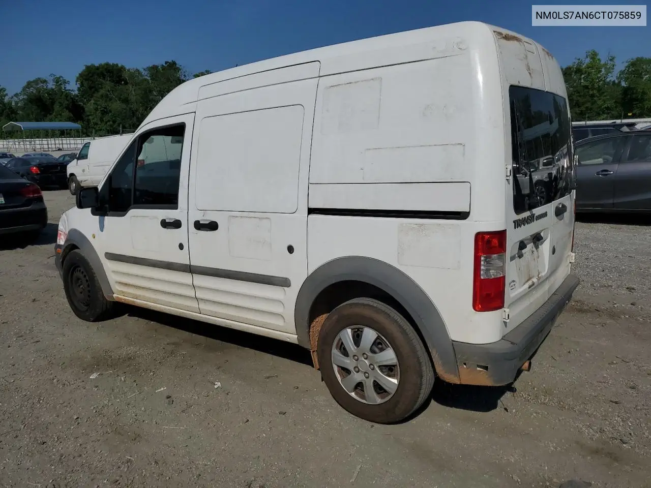 2012 Ford Transit Connect Xl VIN: NM0LS7AN6CT075859 Lot: 62053555