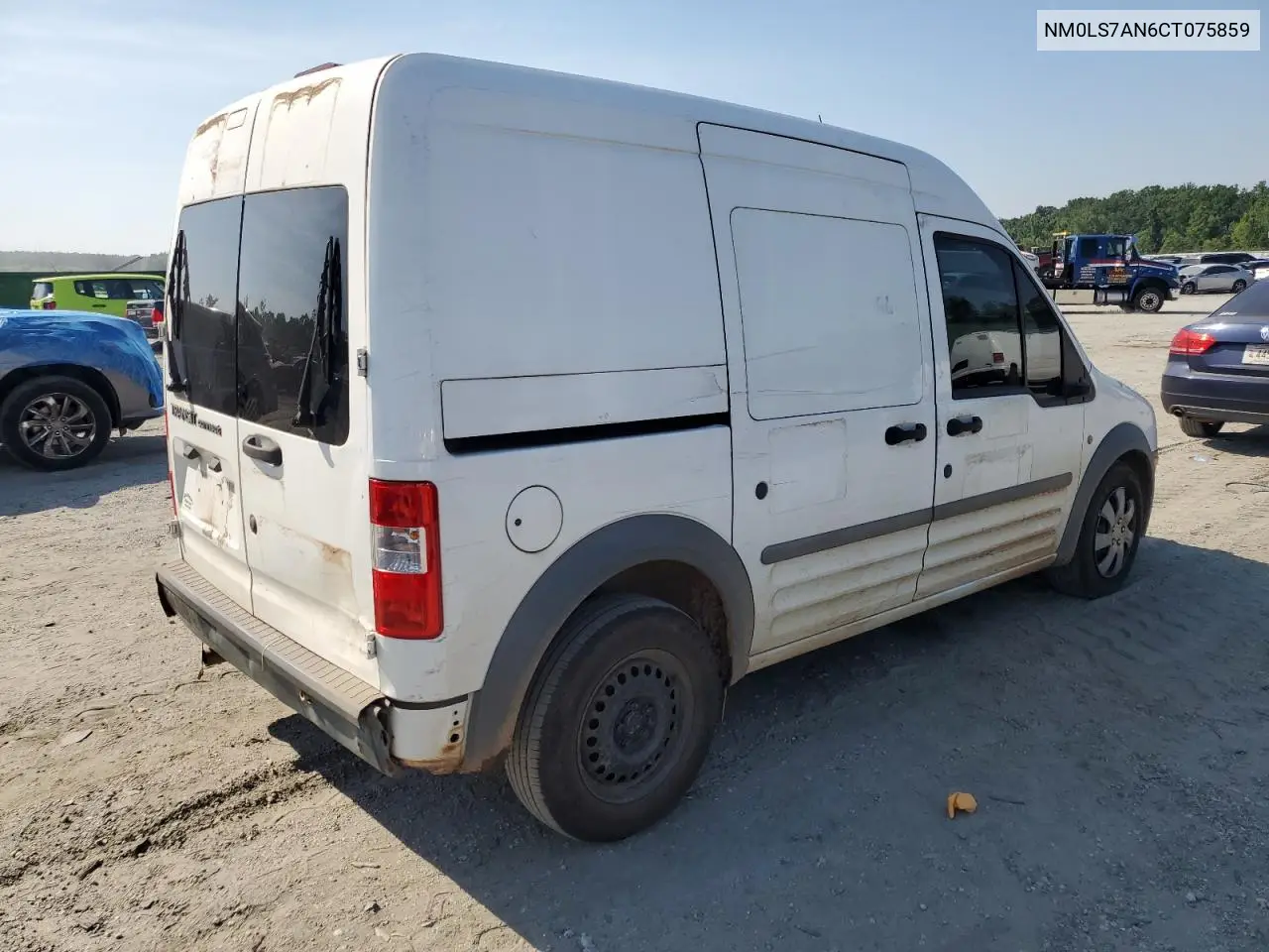 2012 Ford Transit Connect Xl VIN: NM0LS7AN6CT075859 Lot: 62053555