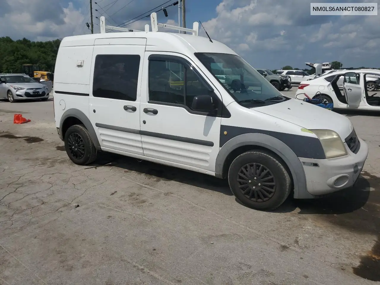 2012 Ford Transit Connect Xl VIN: NM0LS6AN4CT080827 Lot: 62592695