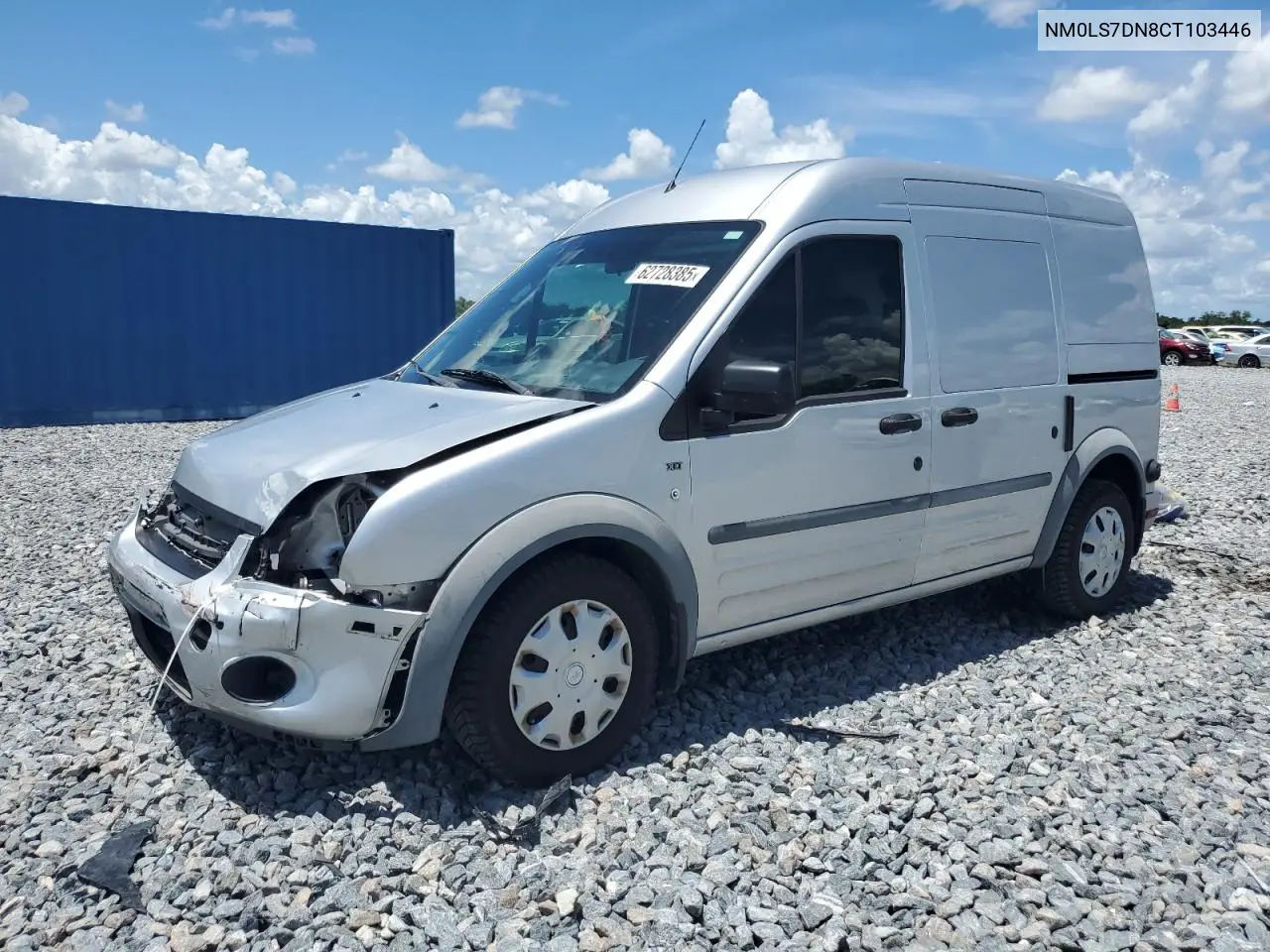 2012 Ford Transit Connect Xlt VIN: NM0LS7DN8CT103446 Lot: 62728385