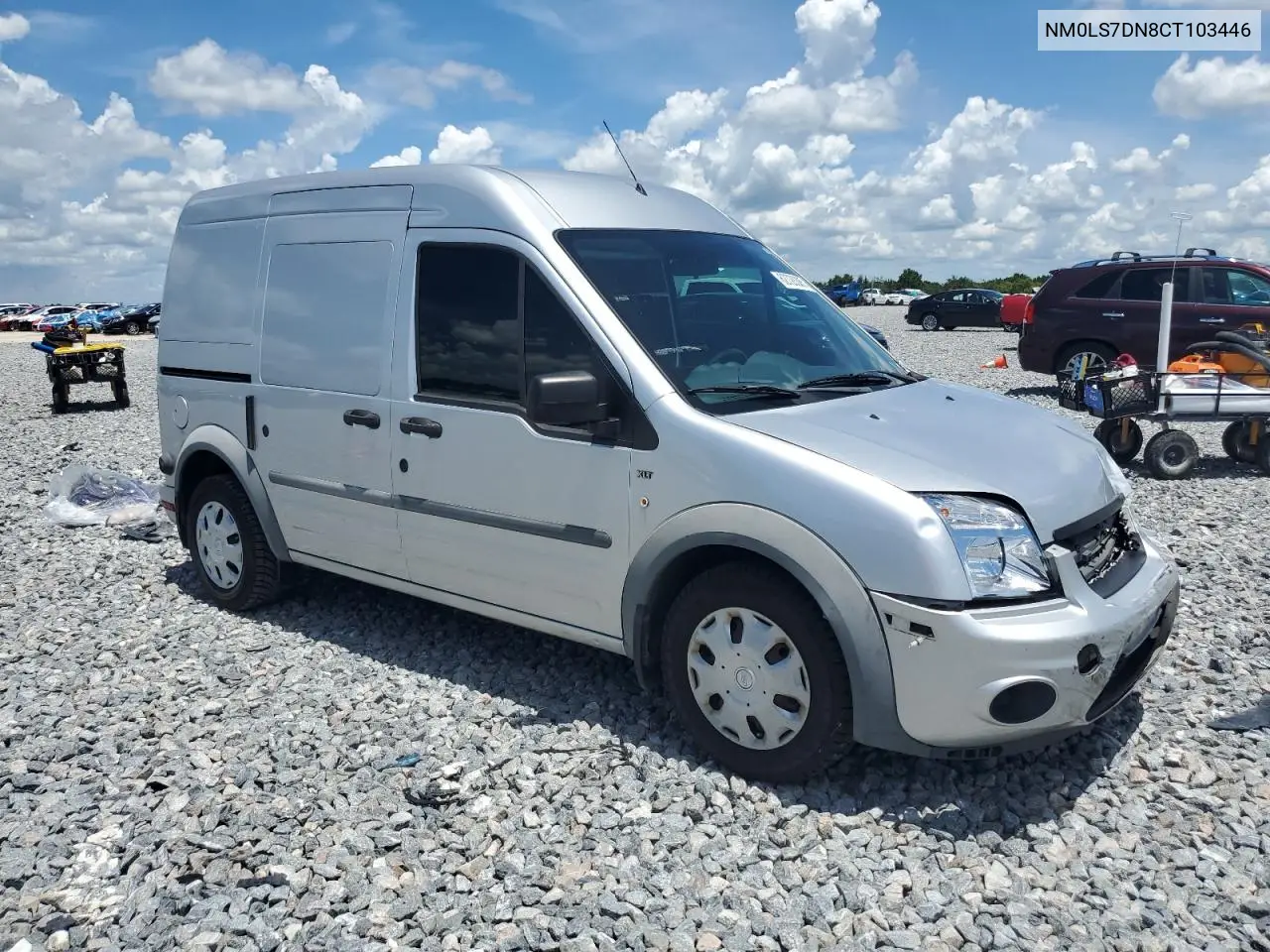 2012 Ford Transit Connect Xlt VIN: NM0LS7DN8CT103446 Lot: 62728385