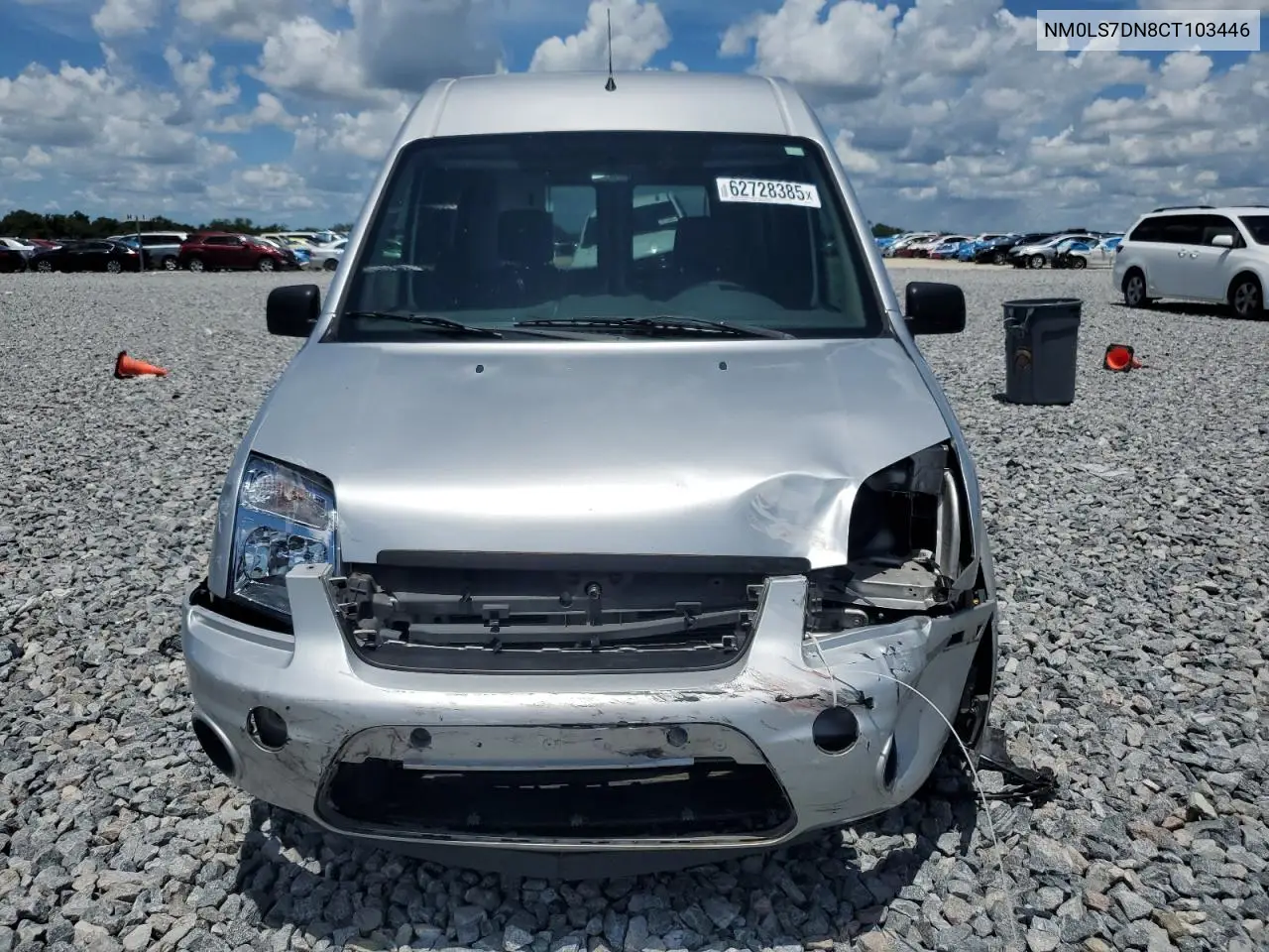 2012 Ford Transit Connect Xlt VIN: NM0LS7DN8CT103446 Lot: 62728385