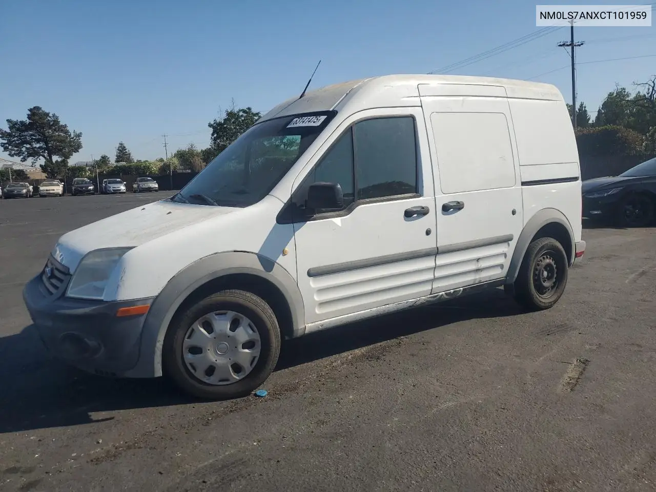 2012 Ford Transit Connect Xl VIN: NM0LS7ANXCT101959 Lot: 63141475