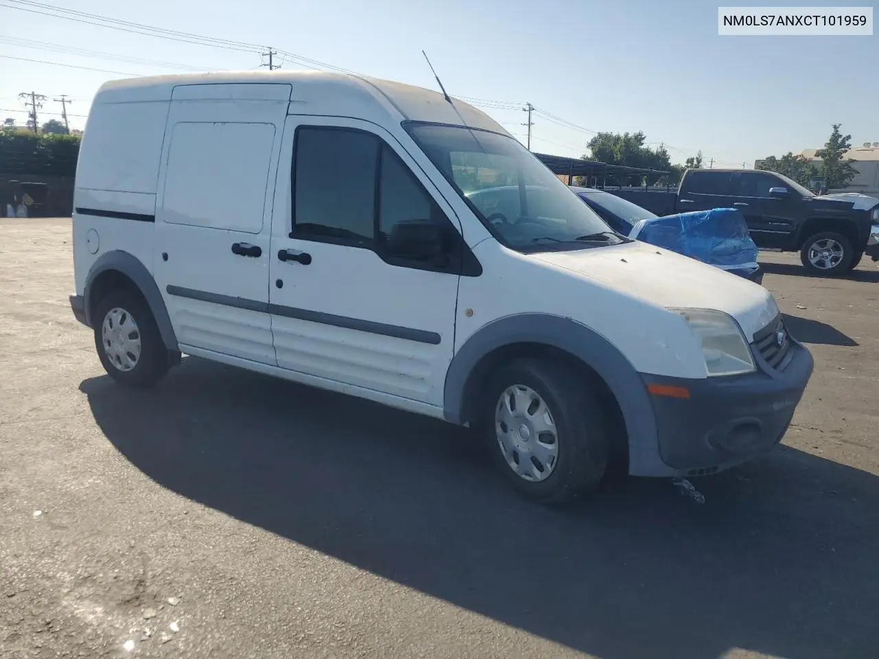 2012 Ford Transit Connect Xl VIN: NM0LS7ANXCT101959 Lot: 63141475