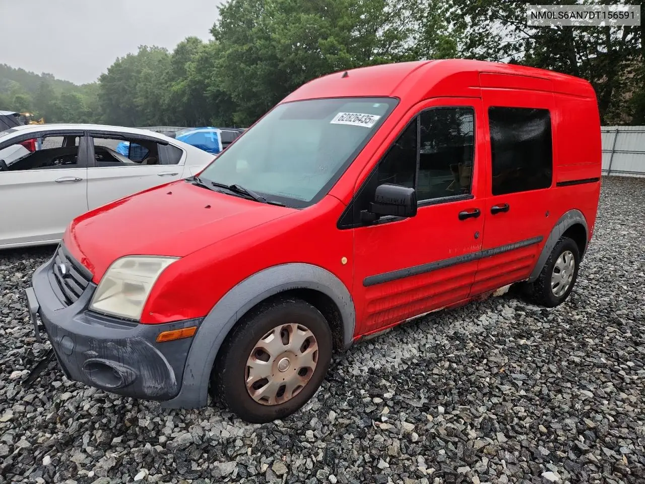 2013 Ford Transit Connect Xl VIN: NM0LS6AN7DT156591 Lot: 62826435