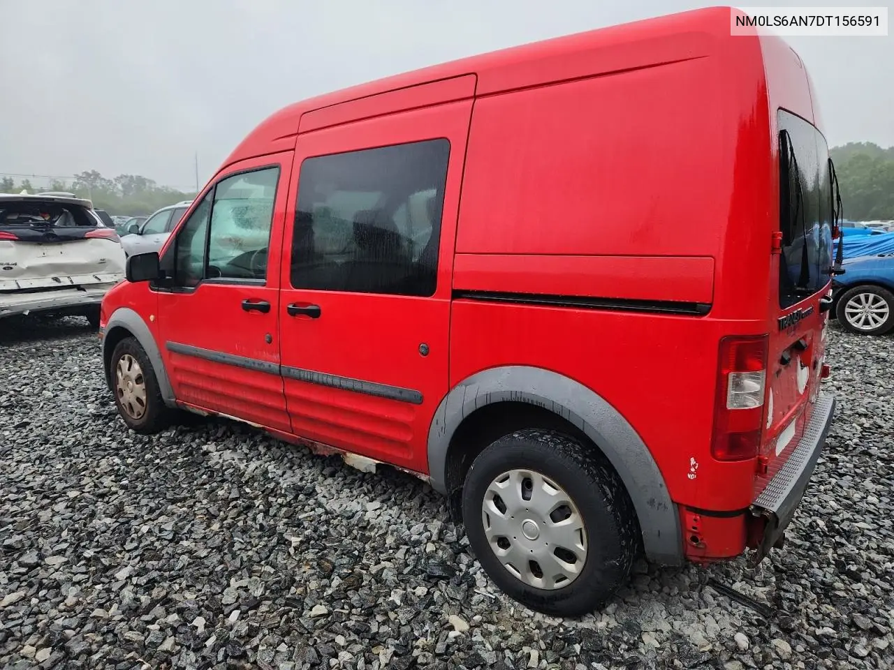 2013 Ford Transit Connect Xl VIN: NM0LS6AN7DT156591 Lot: 62826435