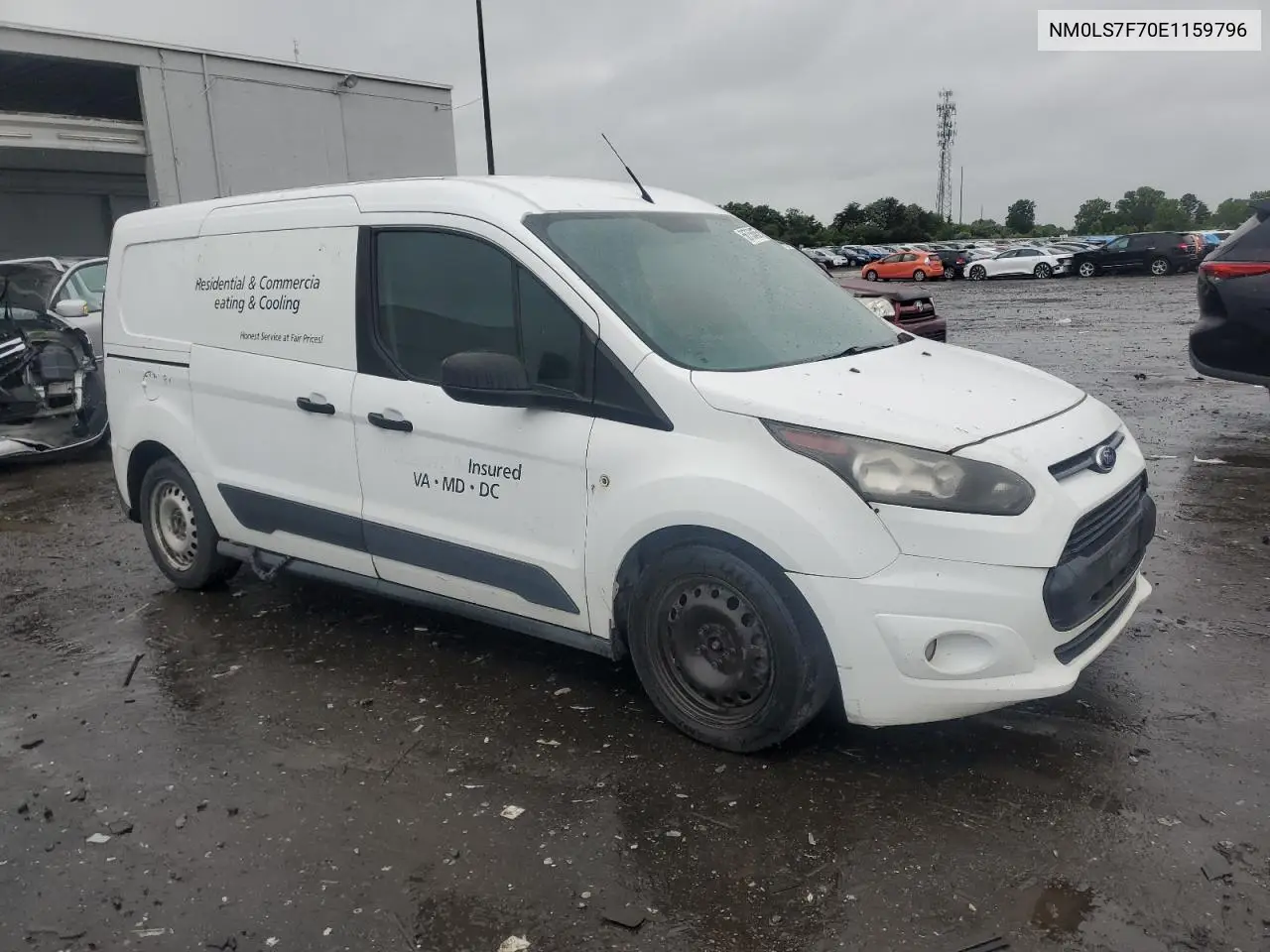 2014 Ford Transit Connect Xlt VIN: NM0LS7F70E1159796 Lot: 56756485