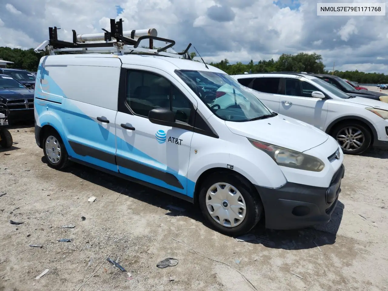 2014 Ford Transit Connect Xl VIN: NM0LS7E79E1171768 Lot: 62376175