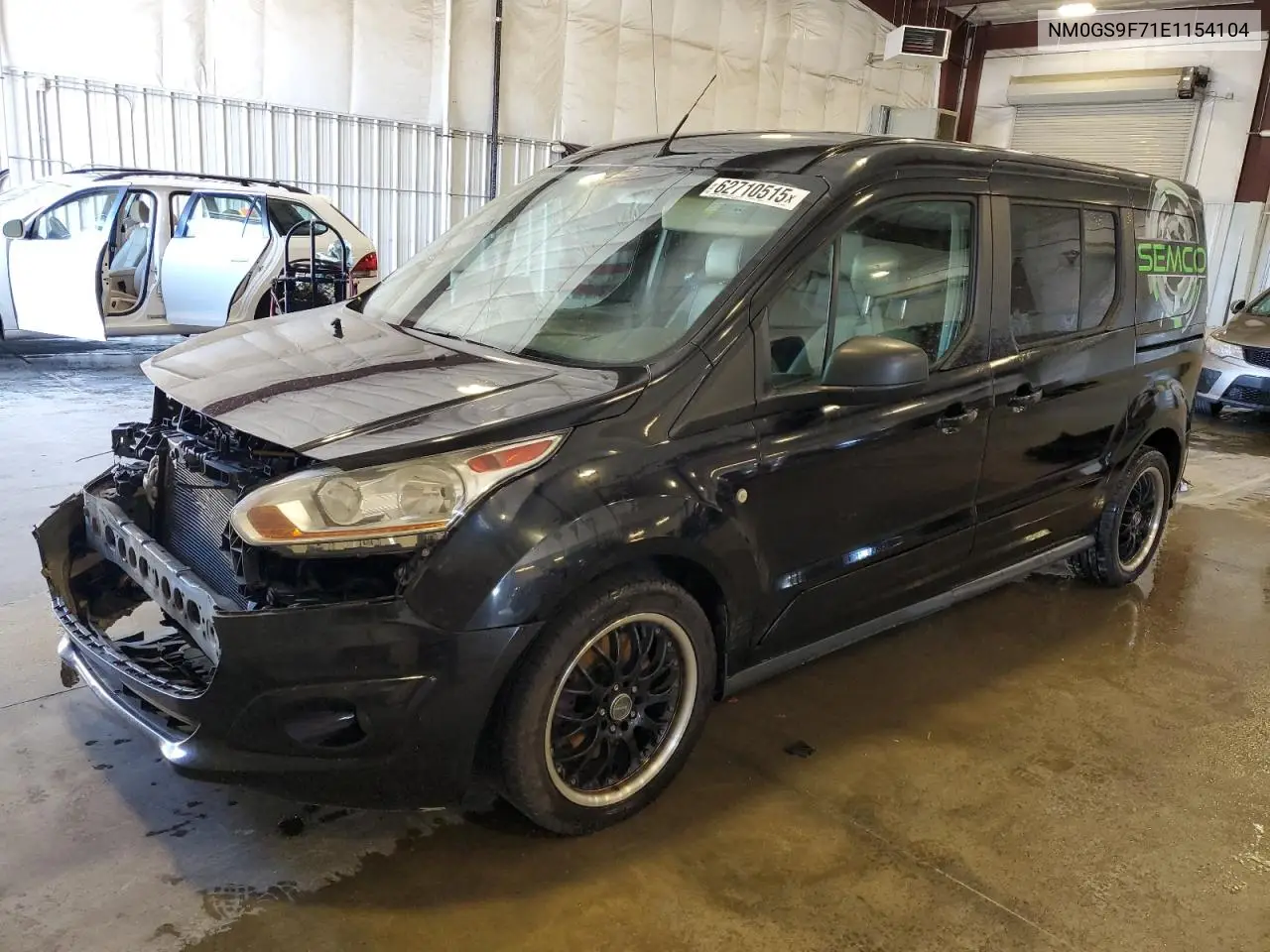 2014 Ford Transit Connect Xlt VIN: NM0GS9F71E1154104 Lot: 62710515