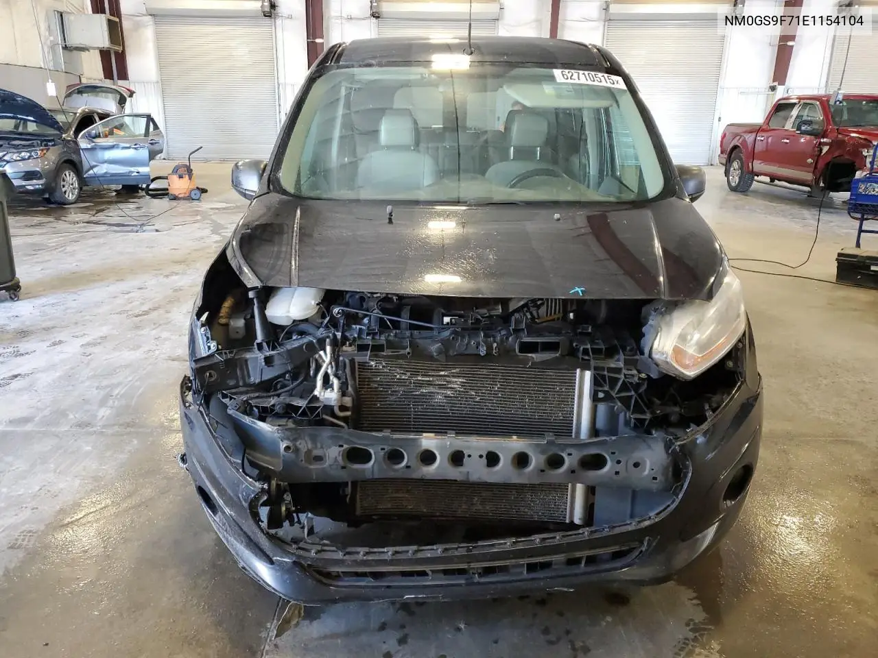 2014 Ford Transit Connect Xlt VIN: NM0GS9F71E1154104 Lot: 62710515
