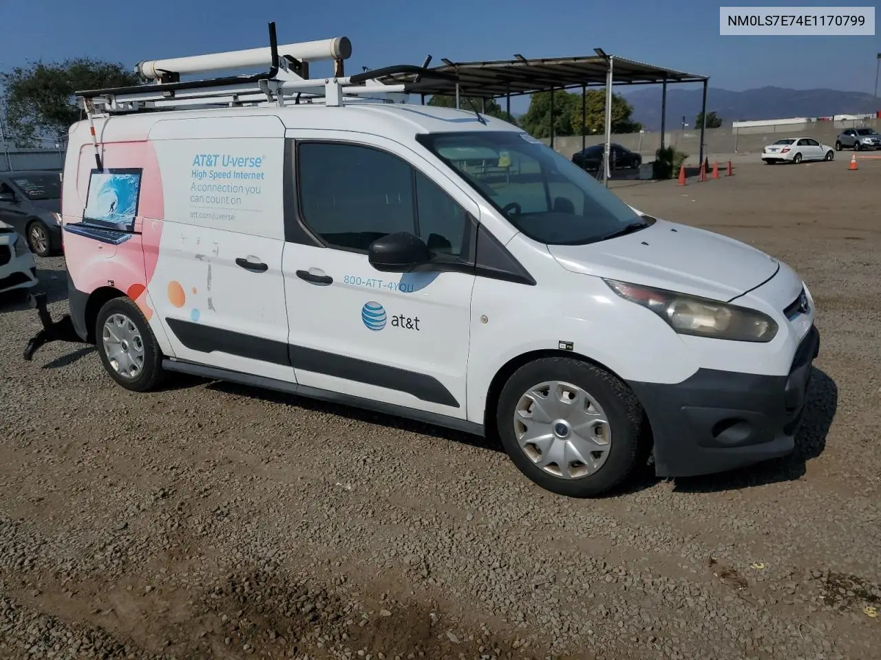 2014 Ford Transit Connect Xl VIN: NM0LS7E74E1170799 Lot: 62825345
