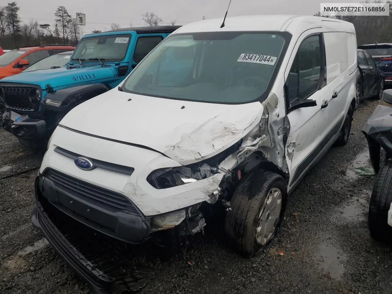 2014 Ford Transit Connect Xl VIN: NM0LS7E72E1168856 Lot: 83417044