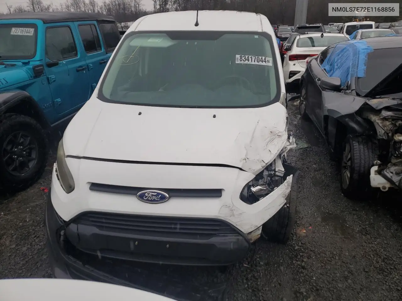 2014 Ford Transit Connect Xl VIN: NM0LS7E72E1168856 Lot: 83417044