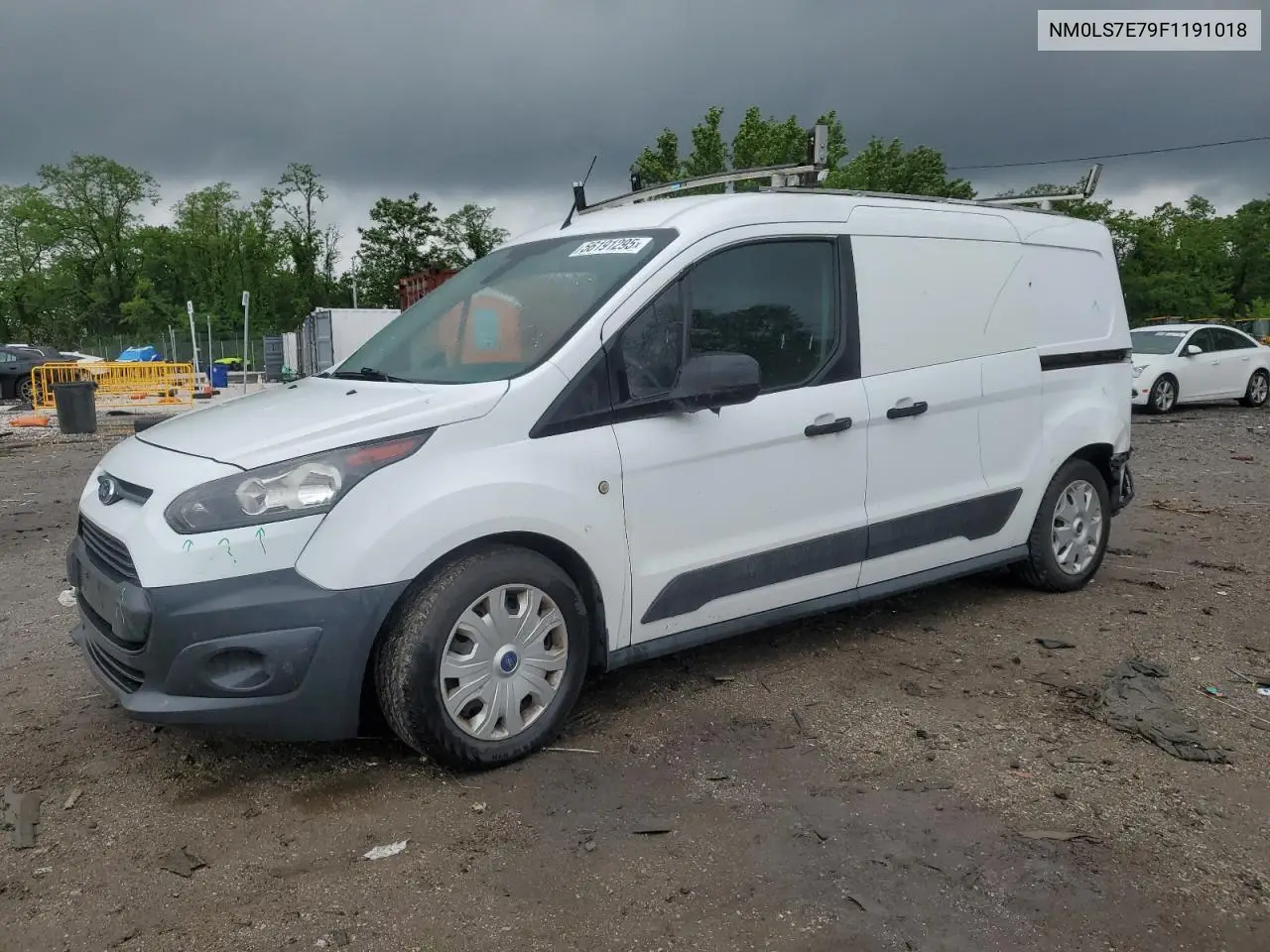 2015 Ford Transit Connect Xl VIN: NM0LS7E79F1191018 Lot: 56191295