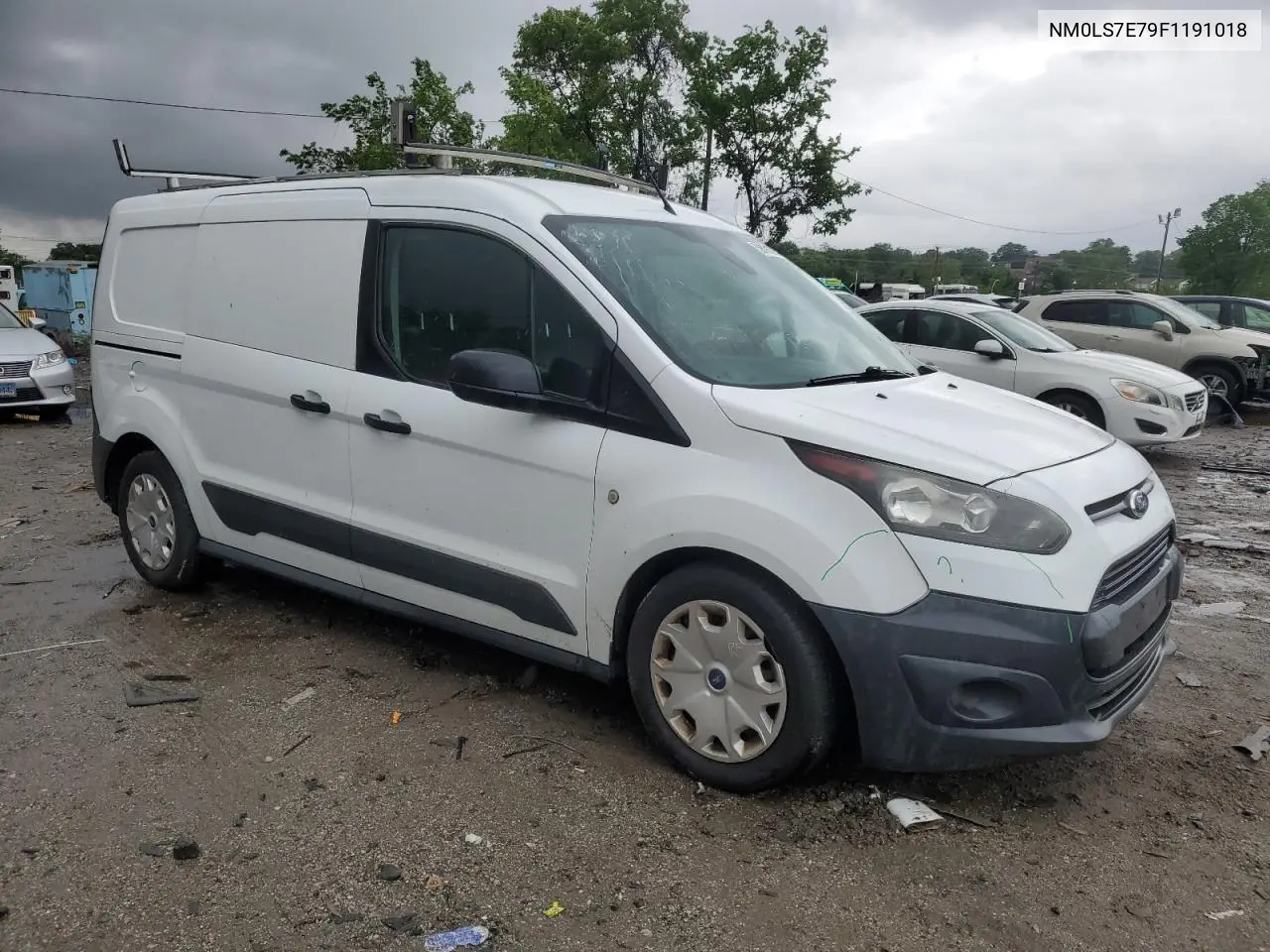 2015 Ford Transit Connect Xl VIN: NM0LS7E79F1191018 Lot: 56191295