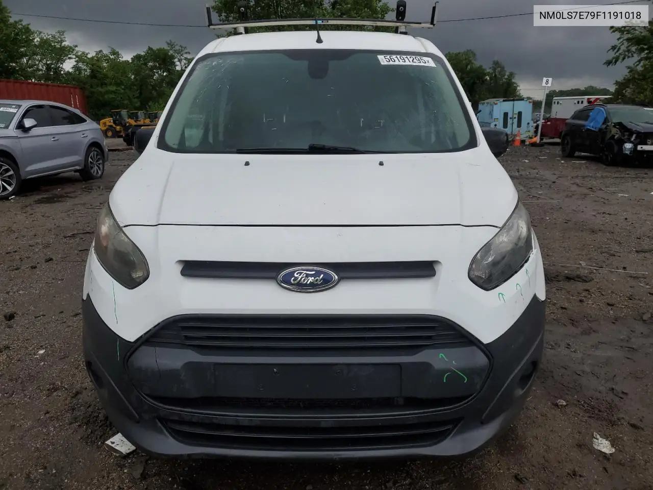2015 Ford Transit Connect Xl VIN: NM0LS7E79F1191018 Lot: 56191295