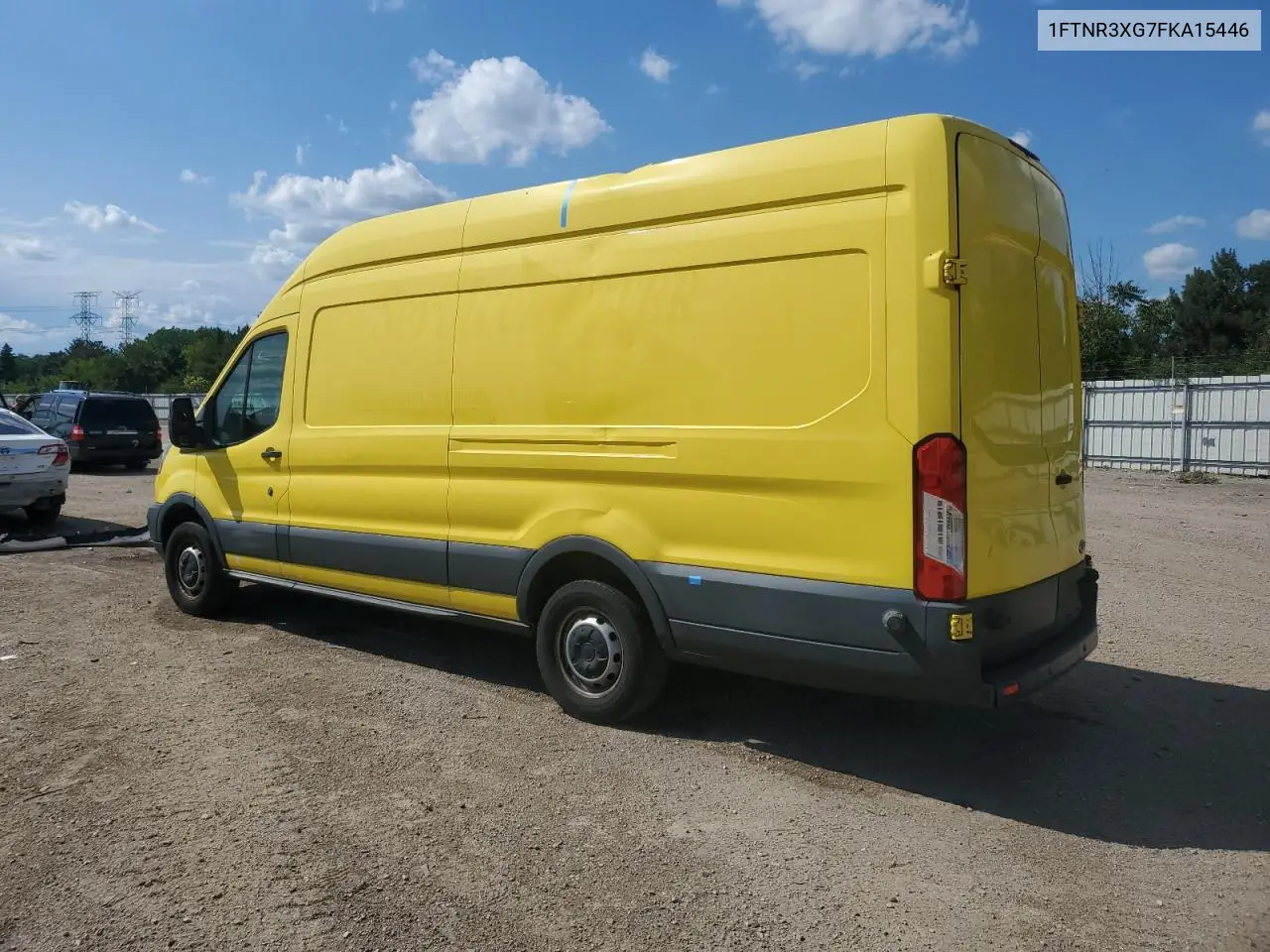 2015 Ford Transit T-250 VIN: 1FTNR3XG7FKA15446 Lot: 62773095