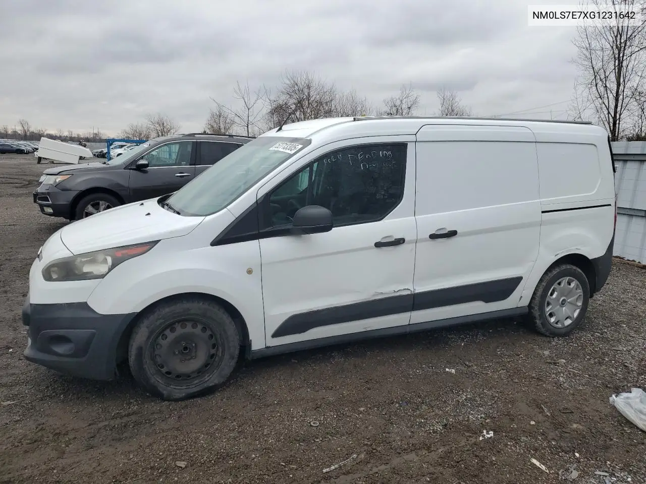 2016 Ford Transit Connect Xl VIN: NM0LS7E7XG1231642 Lot: 52713305