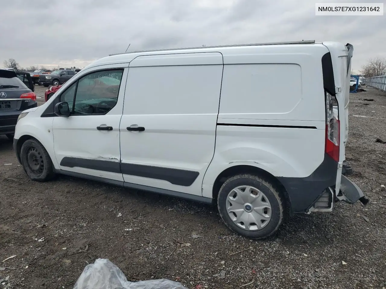 2016 Ford Transit Connect Xl VIN: NM0LS7E7XG1231642 Lot: 52713305