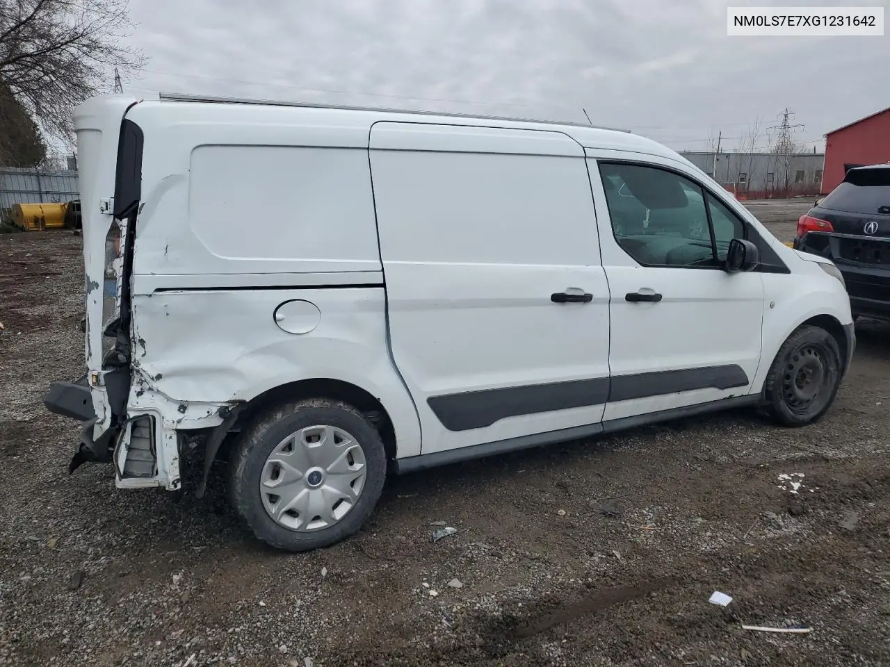 2016 Ford Transit Connect Xl VIN: NM0LS7E7XG1231642 Lot: 52713305