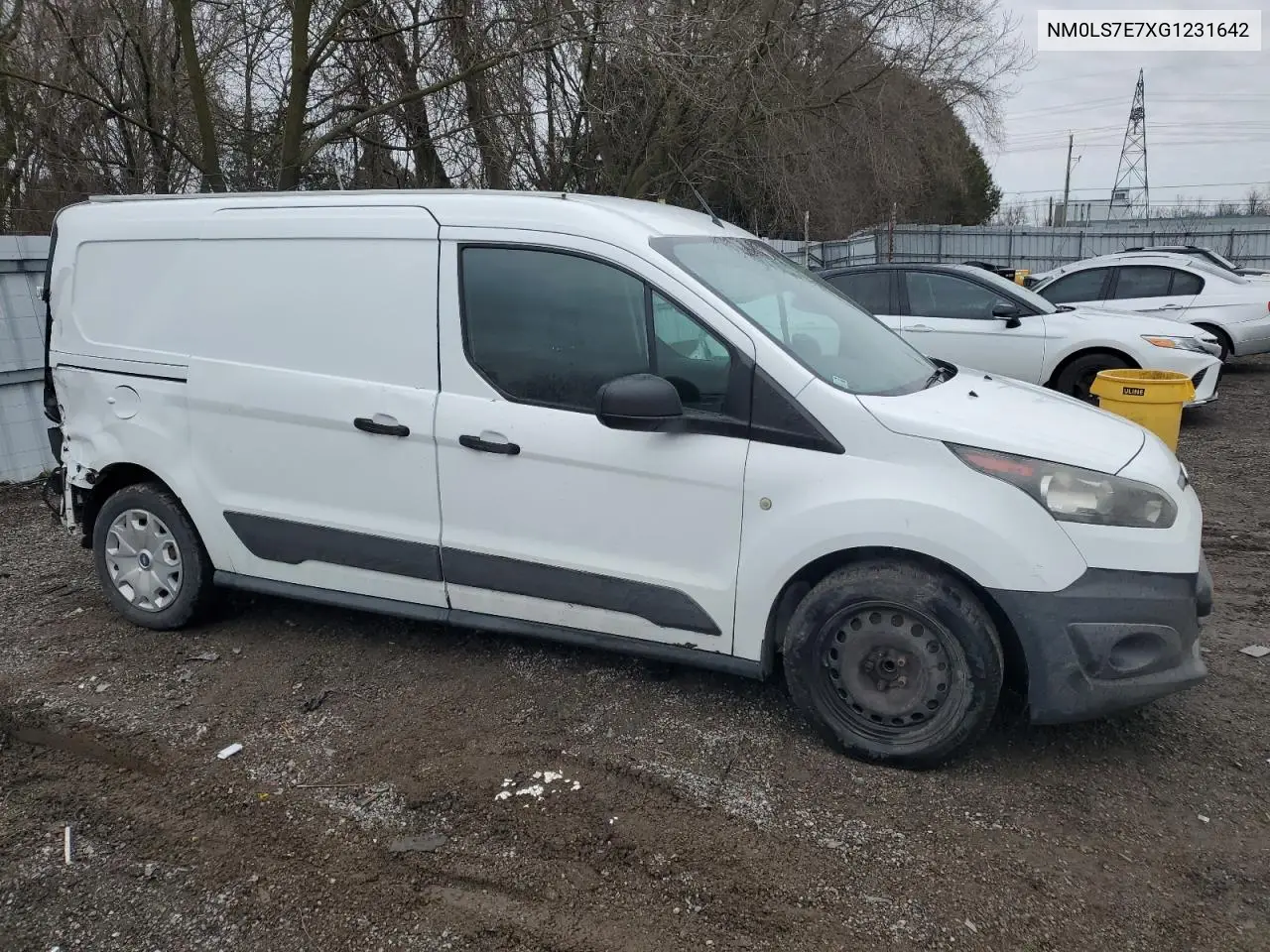 2016 Ford Transit Connect Xl VIN: NM0LS7E7XG1231642 Lot: 52713305