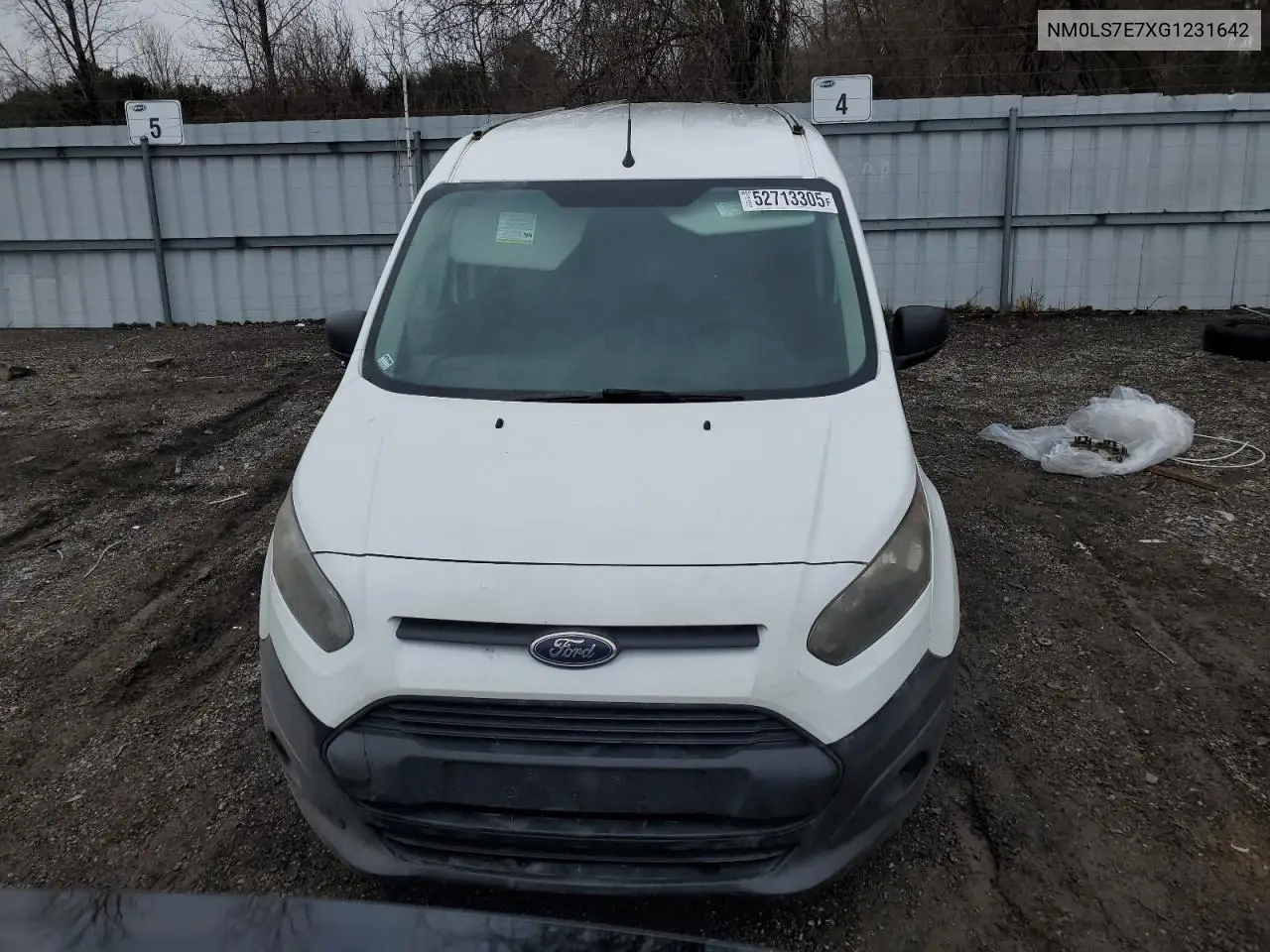 2016 Ford Transit Connect Xl VIN: NM0LS7E7XG1231642 Lot: 52713305