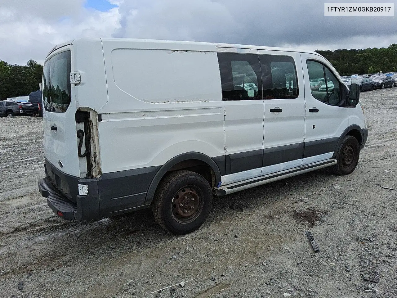 2016 Ford Transit T-250 VIN: 1FTYR1ZM0GKB20917 Lot: 54182855