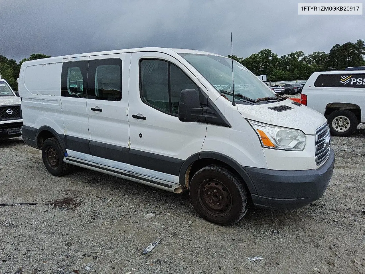 2016 Ford Transit T-250 VIN: 1FTYR1ZM0GKB20917 Lot: 54182855