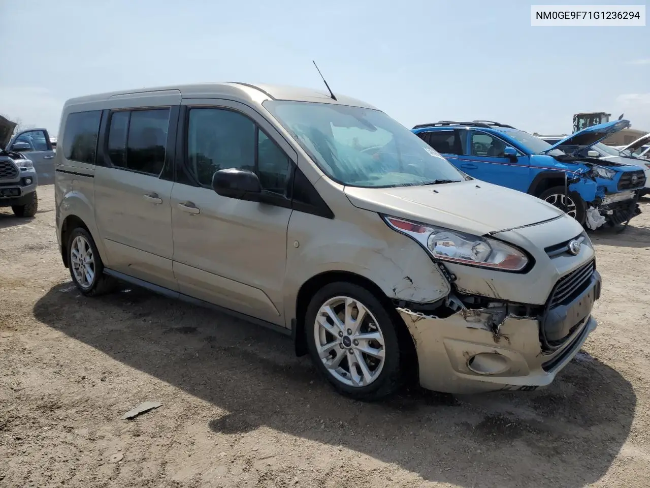 2016 Ford Transit Connect Xlt VIN: NM0GE9F71G1236294 Lot: 54689635