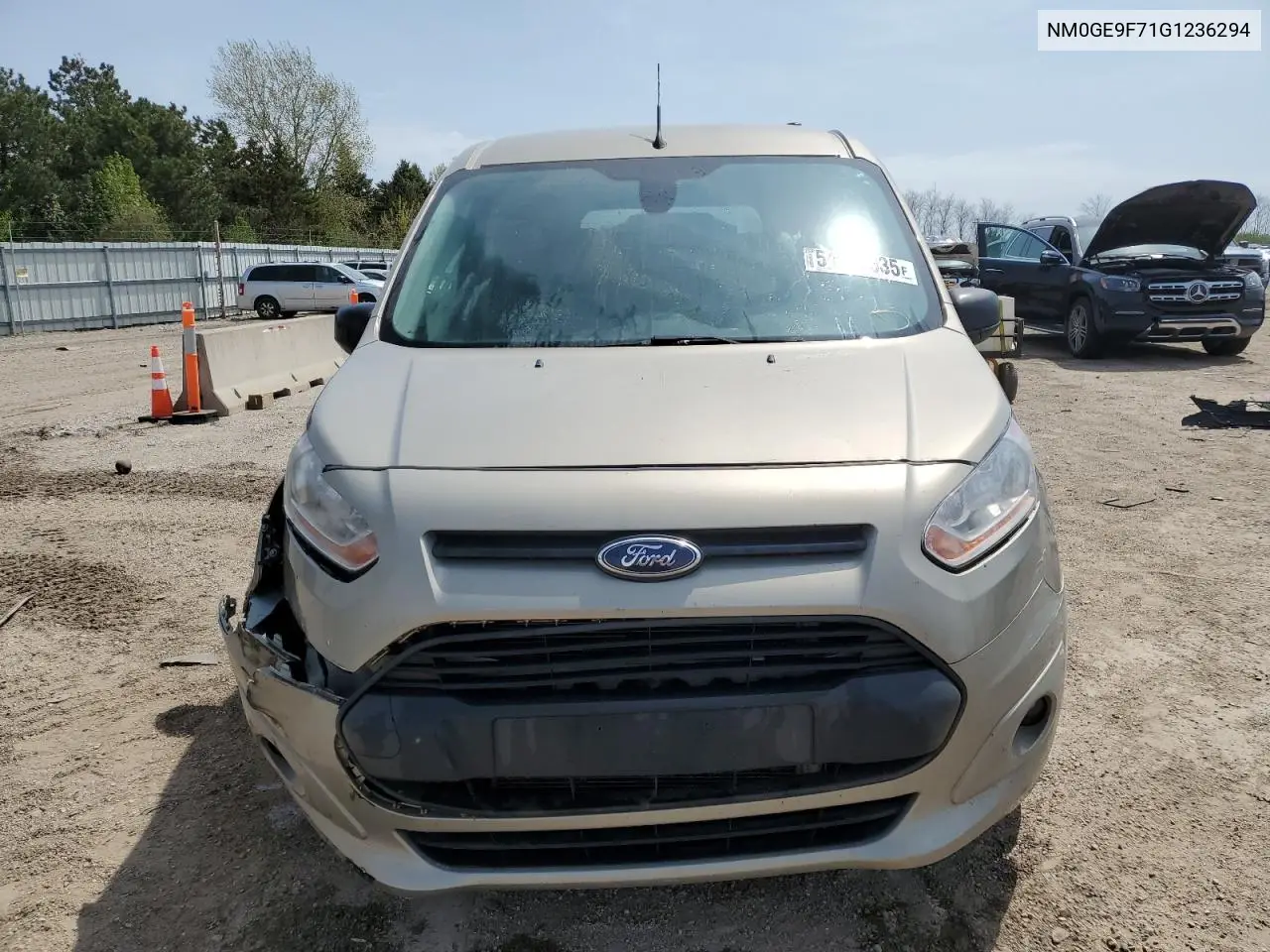 2016 Ford Transit Connect Xlt VIN: NM0GE9F71G1236294 Lot: 54689635
