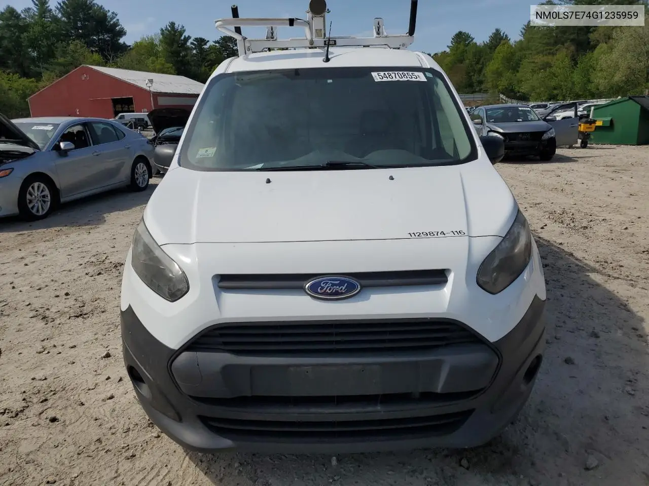 2016 Ford Transit Connect Xl VIN: NM0LS7E74G1235959 Lot: 54870855