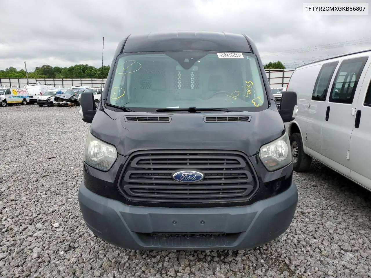 2016 Ford Transit T-250 VIN: 1FTYR2CMXGKB56807 Lot: 55235645