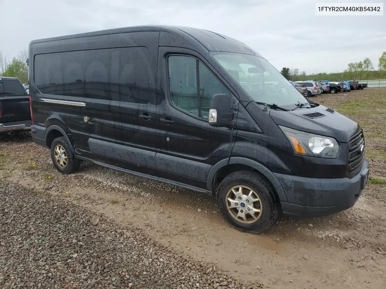 2016 Ford Transit T-250 VIN: 1FTYR2CM4GKB54342 Lot: 55513655
