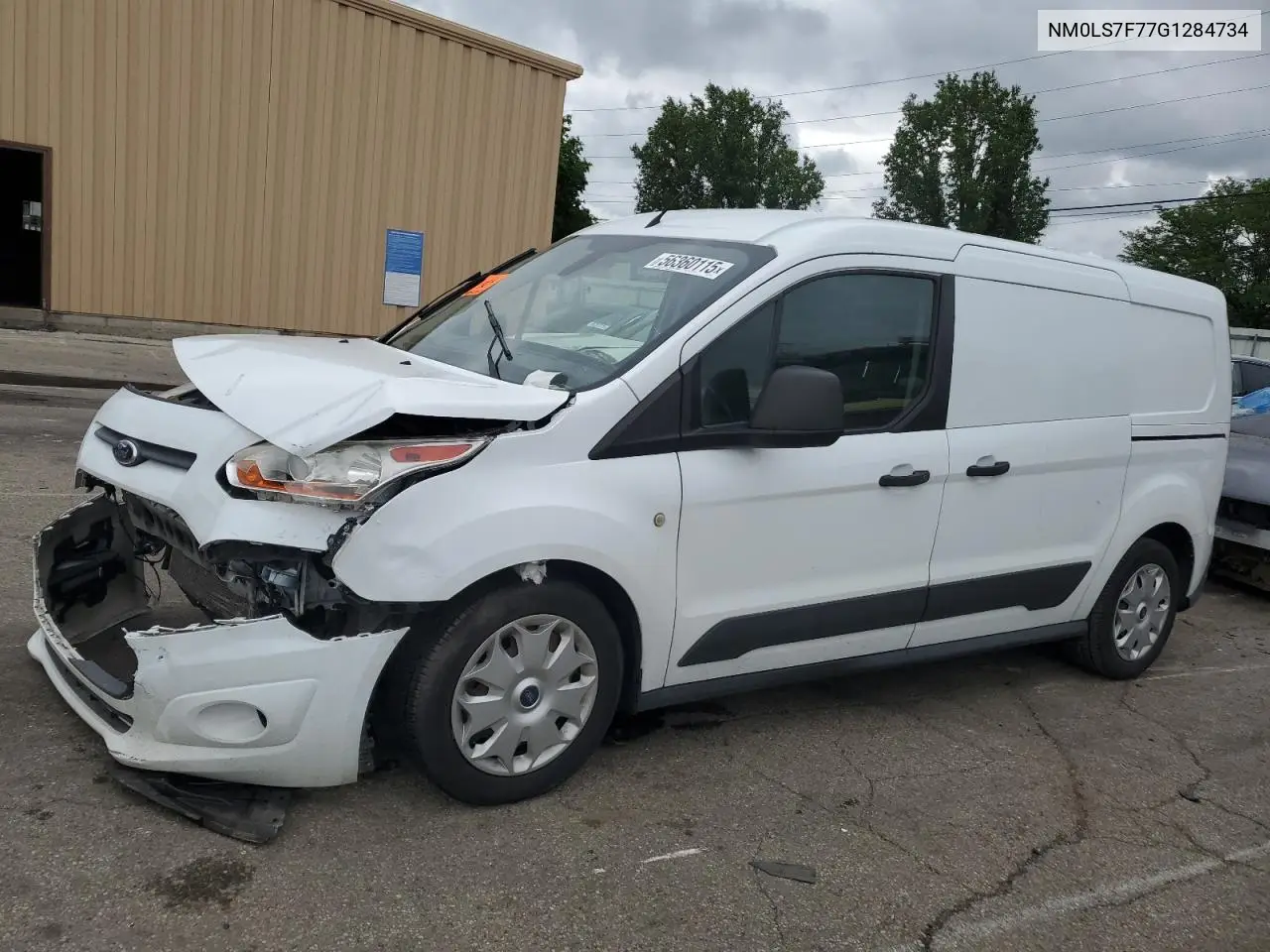 2016 Ford Transit Connect Xlt VIN: NM0LS7F77G1284734 Lot: 56360115