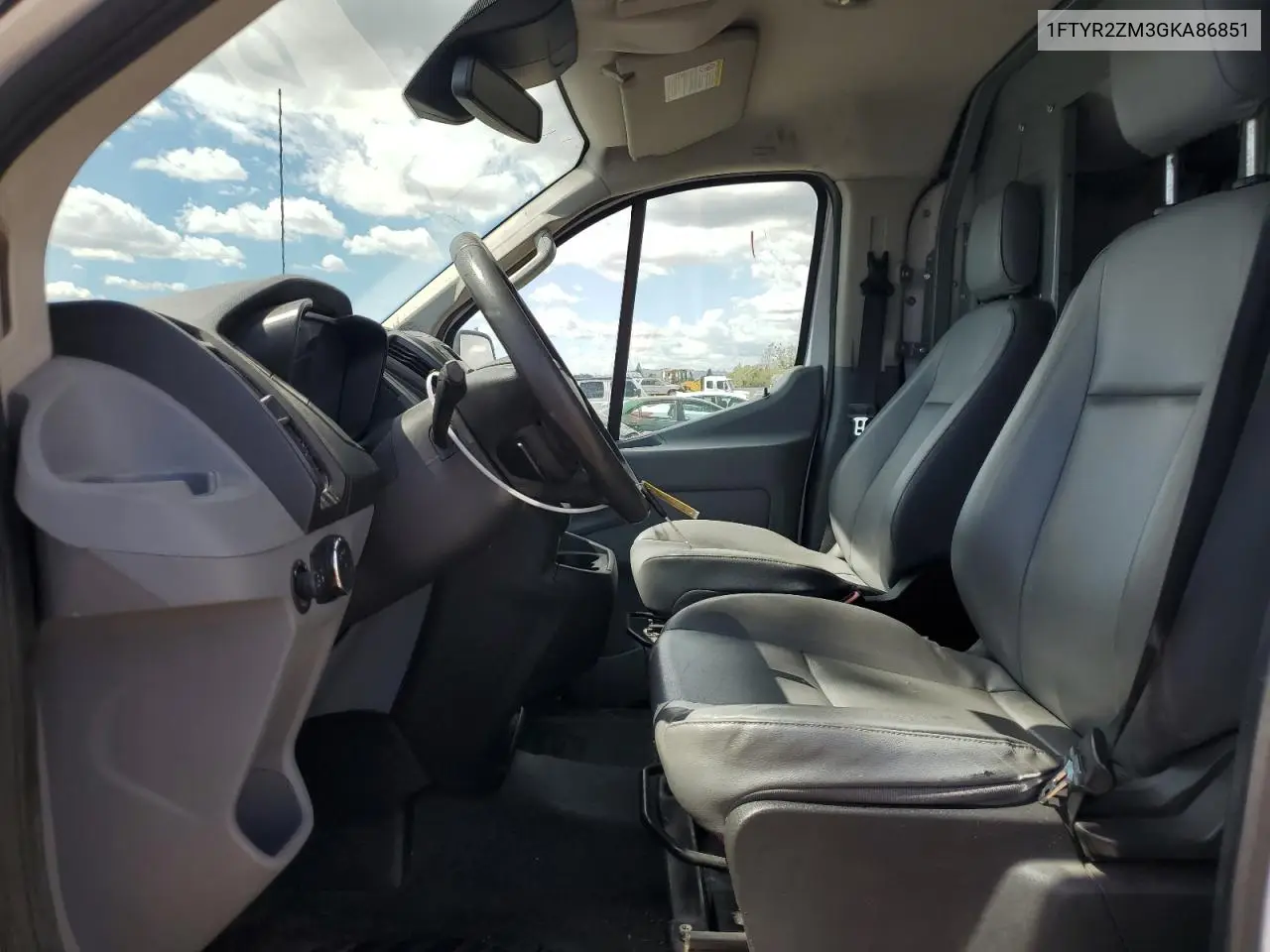 2016 Ford Transit T-250 VIN: 1FTYR2ZM3GKA86851 Lot: 56586895