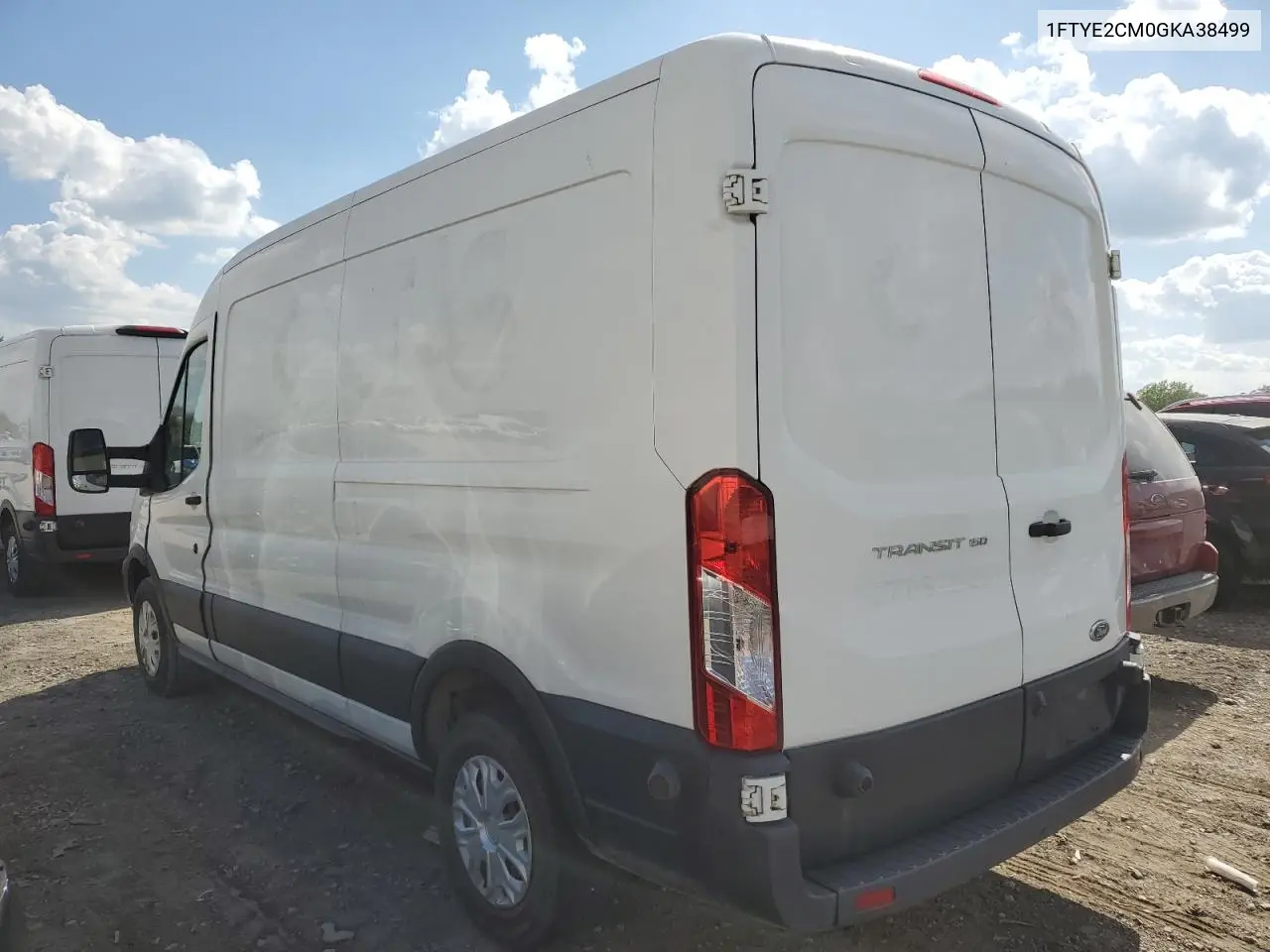 2016 Ford Transit T-150 VIN: 1FTYE2CM0GKA38499 Lot: 57050225