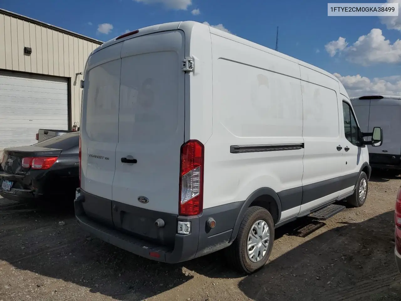2016 Ford Transit T-150 VIN: 1FTYE2CM0GKA38499 Lot: 57050225